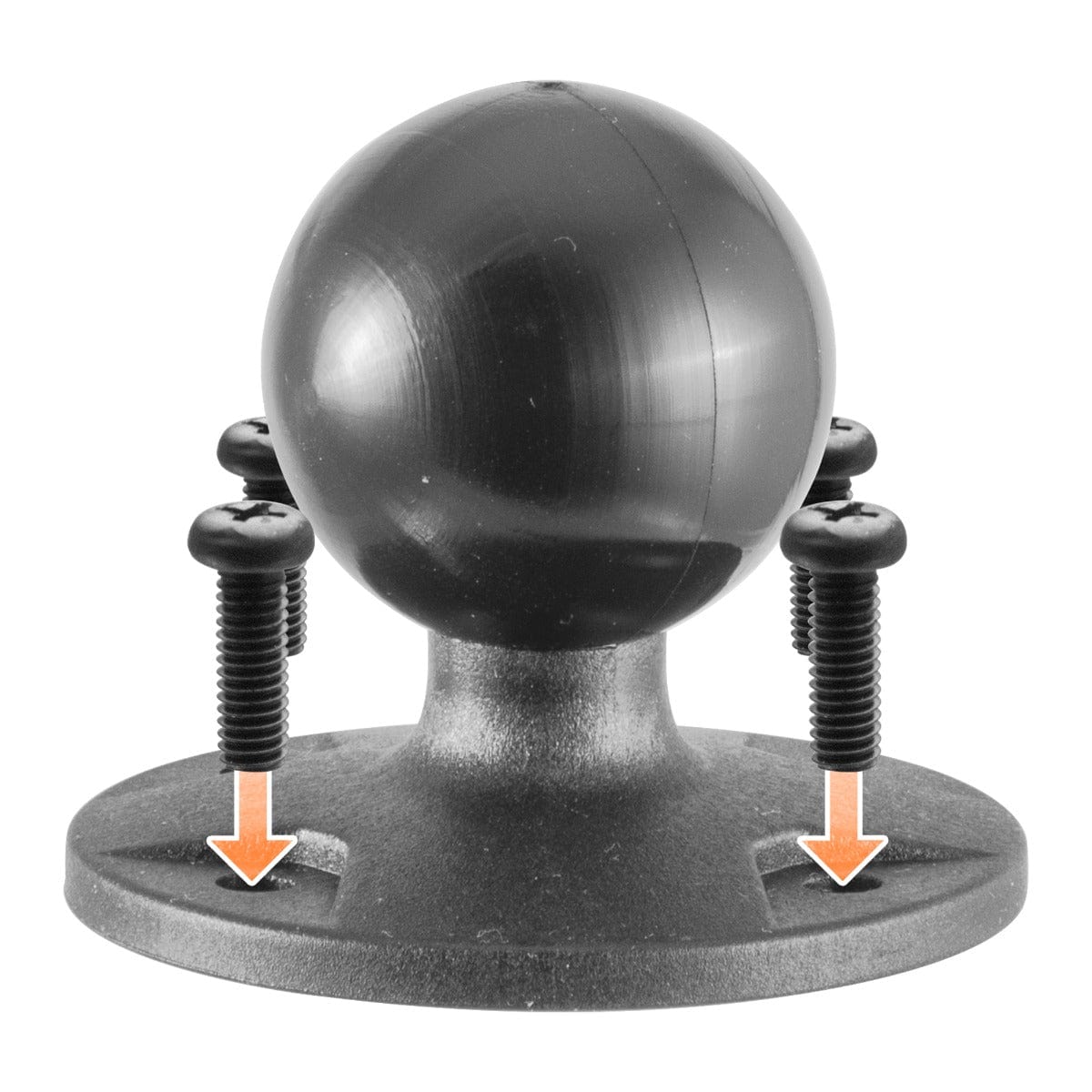 iBOLT™ 38mm / 1.5 inch Composite AMPS Round Adapter Plate