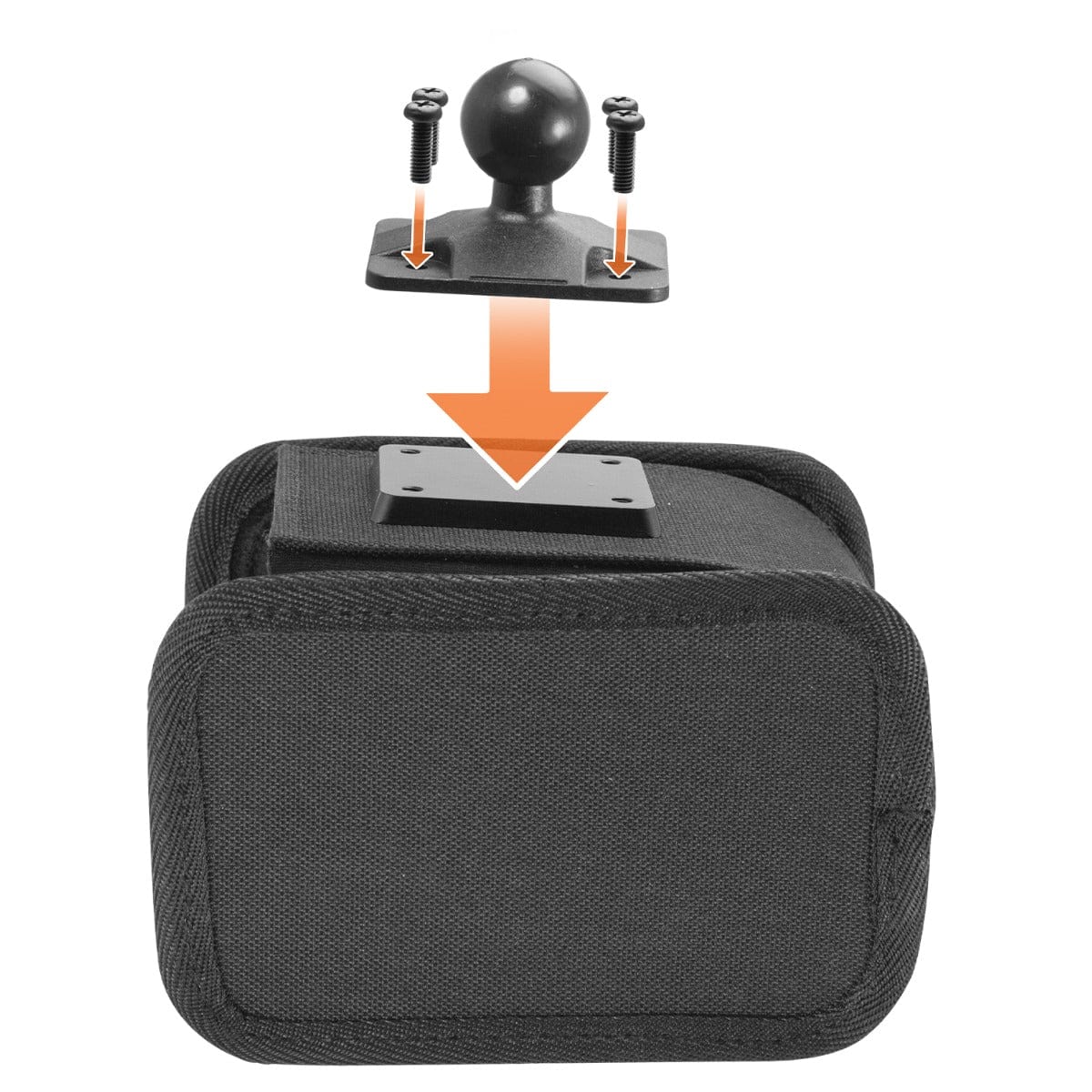 iBOLT Forklift and Warehouse Vehicle Pillar Bracket/Mount w/Barcode Scanner Holder