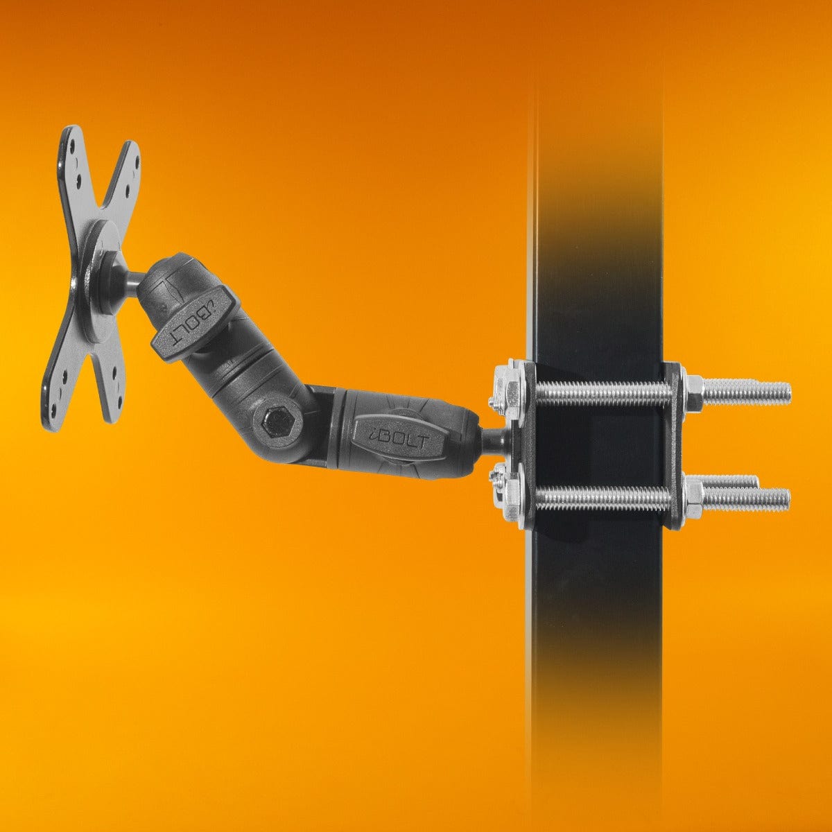iBOLT VESA 75x75 mm/ 100x100 mm IncrediBOLT™ Forklift Mount