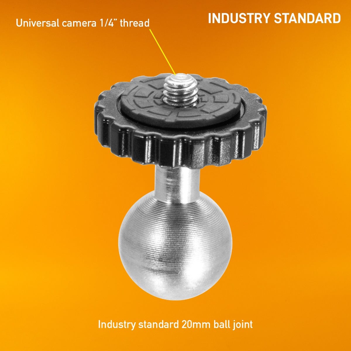 iBOLT Stream-Cast Overhead Ceiling / Wall-Metal Multi-Angle Drill Base Mount for DSLR Cameras, Smartphones, Mini projectors