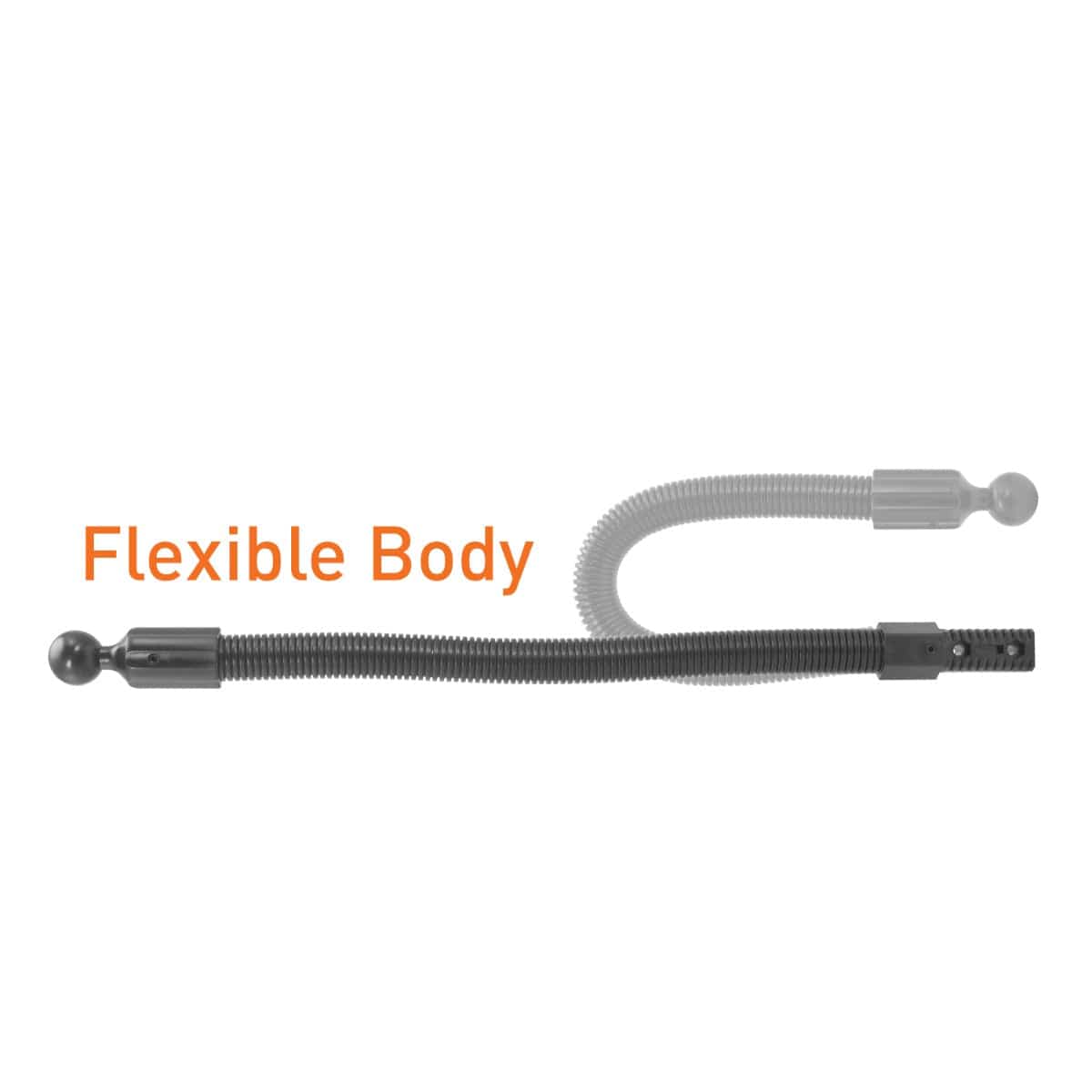 iBOLT 25mm / 1 inch Ball Flexpro Seatrail Mount w/ 3 inch arm