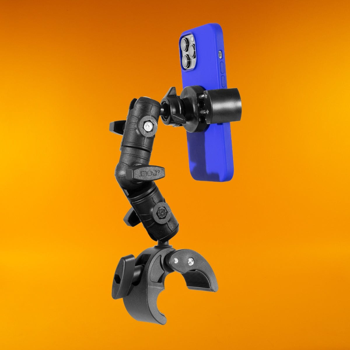 iBOLT Moto-Vise™ IncrediBOLT™ 360 Heavy Duty Phone Clamp / Handlebar / Rail Mount