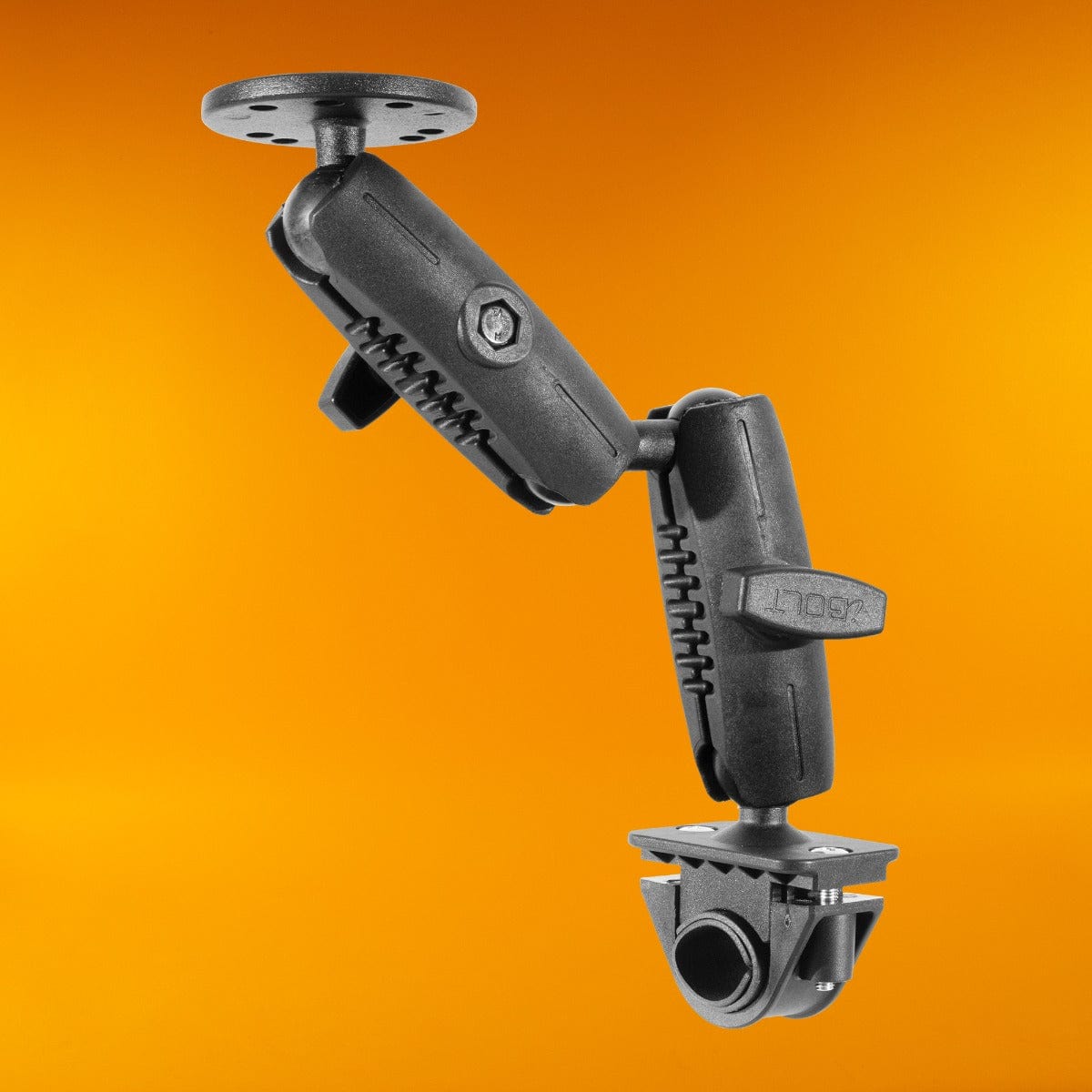 iBOLT Garmin Striker 4 / Fish Finder Dual Arm Handlebar, Rail Mount