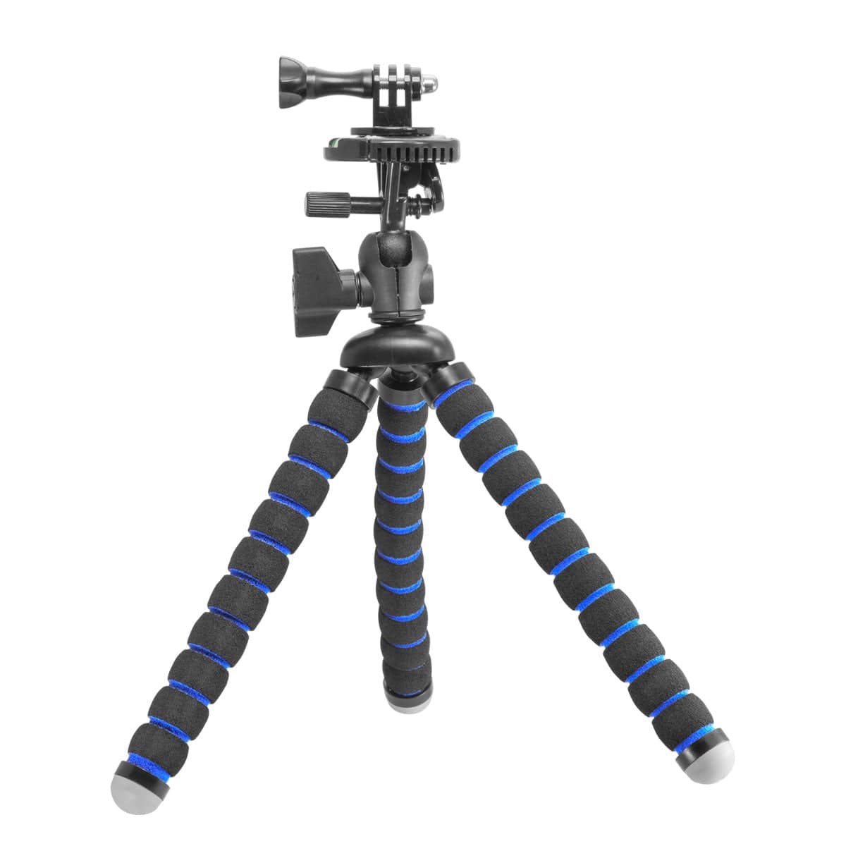 iBOLT Tripod miniPro XL Flexible 3-in-1 :11 inch Tripod for Smartphones, Cameras, and GoPros