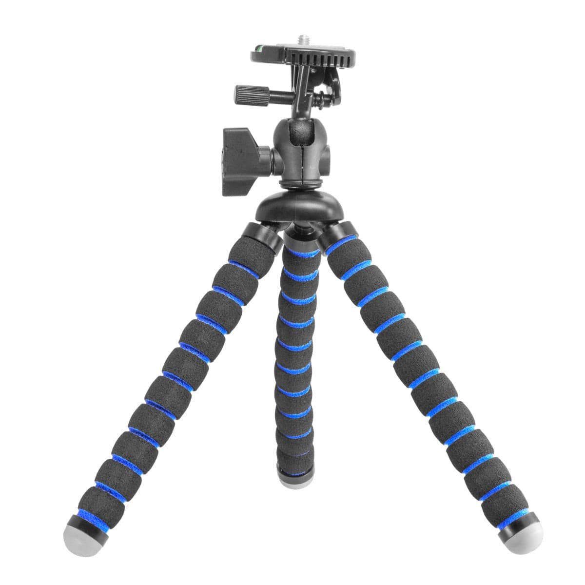iBOLT Tripod miniPro XL Flexible 3-in-1 :11 inch Tripod for Smartphones, Cameras, and GoPros