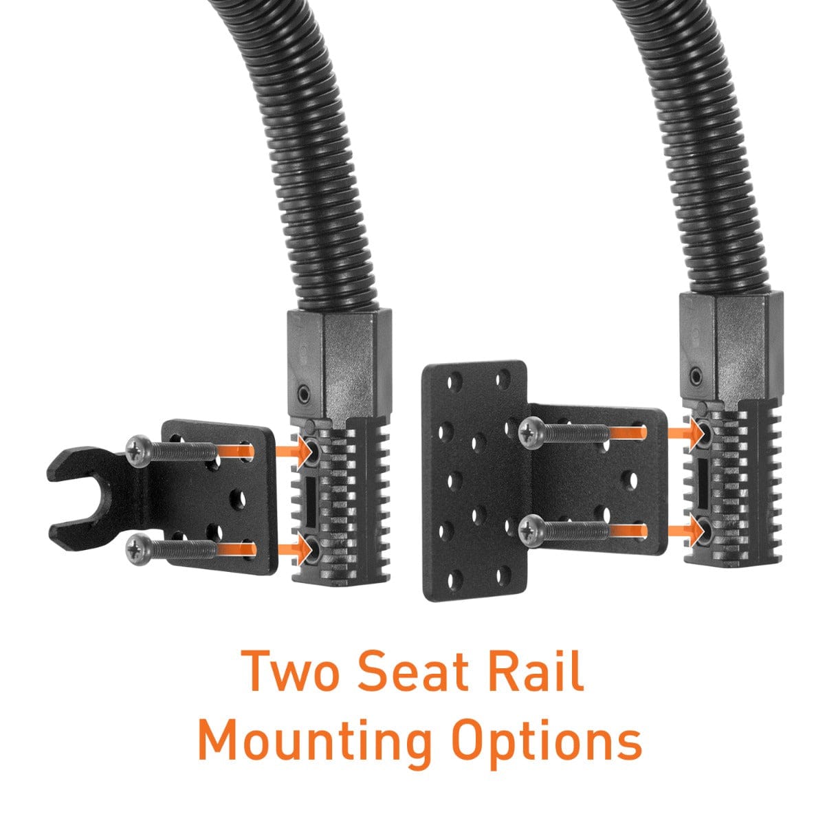 iBOLT 25mm / 1 inch Ball Flexpro Seatrail Mount w/ 3 inch arm