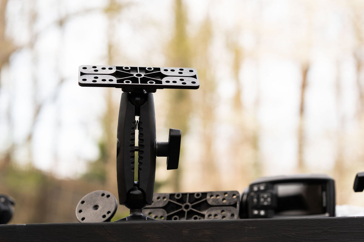 iBOLT mounting setup used in an outdoor boating environment