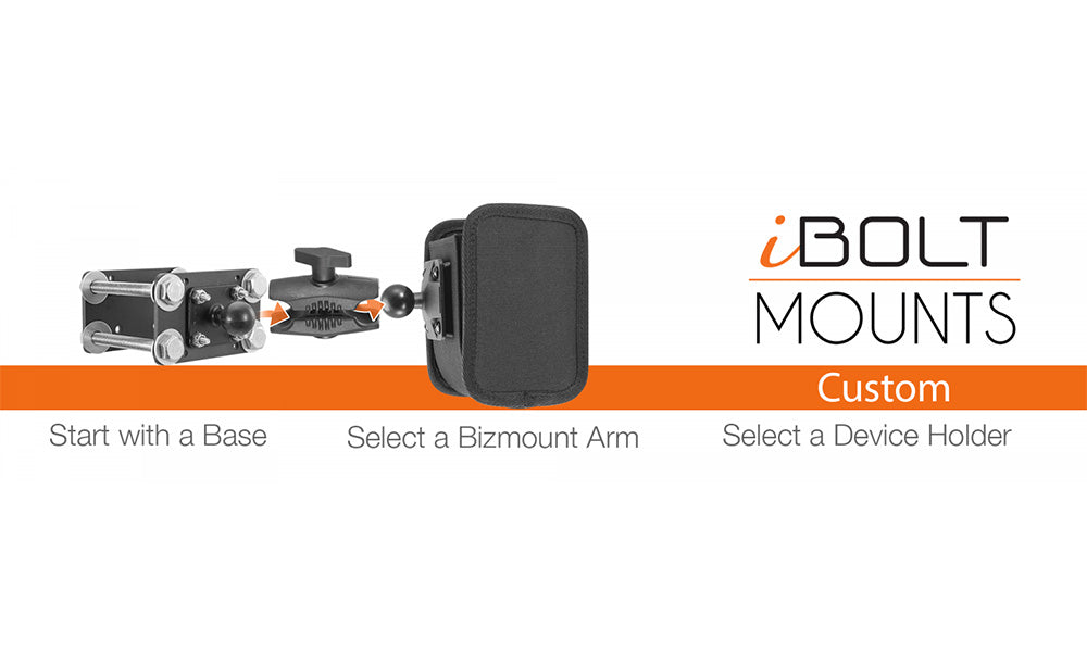 Create a Custom iBOLT Mounting Solution- now on Amazon.com