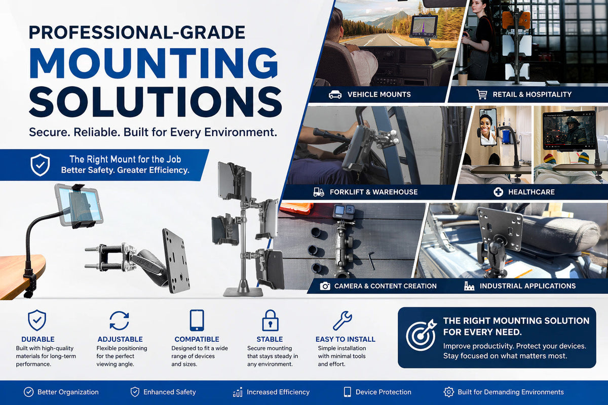 Professional-Grade Mounting Solutions: A Complete Guide to Choosing the Right Mount for Every Environment