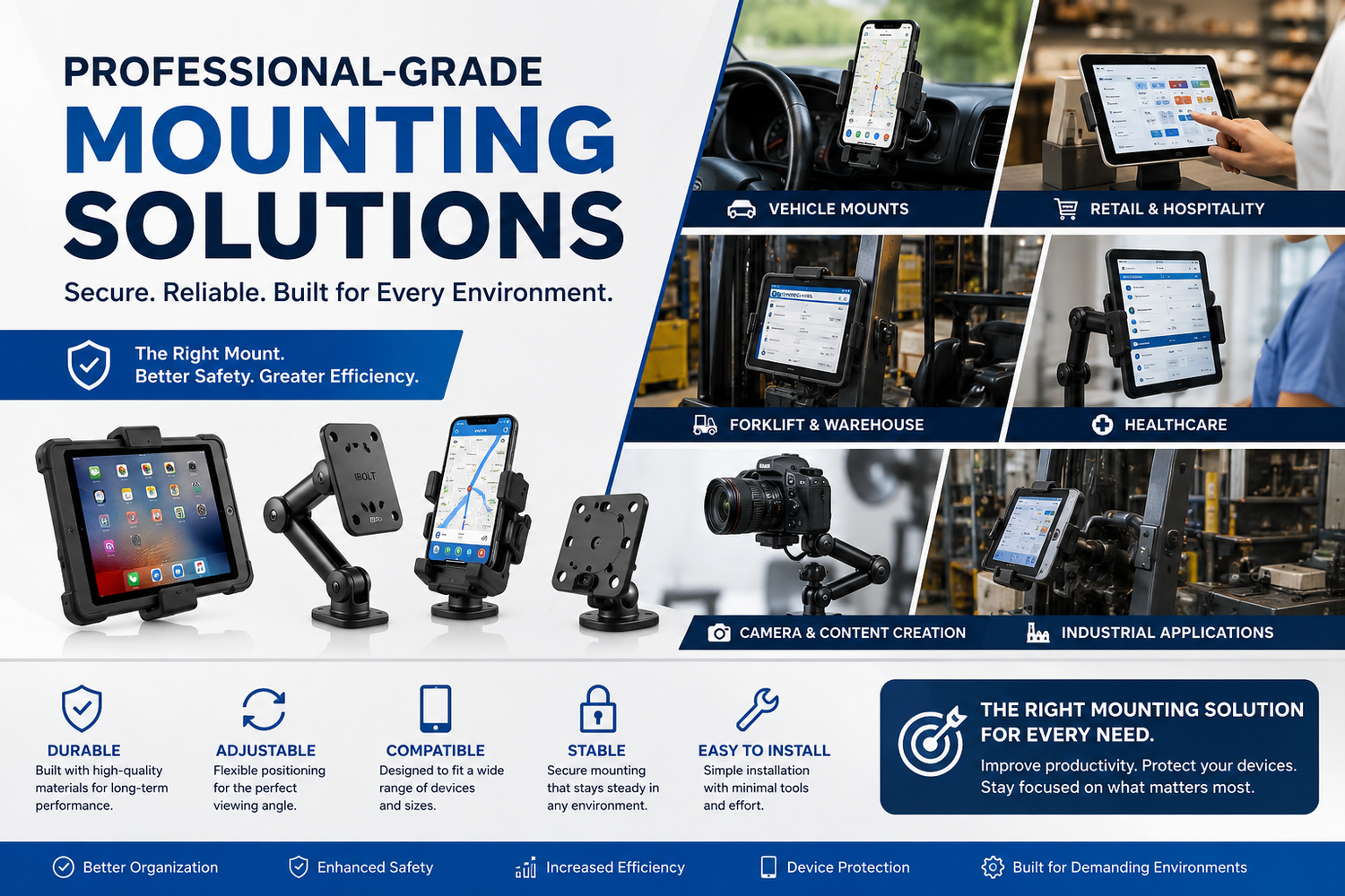 Professional-Grade Mounting Solutions