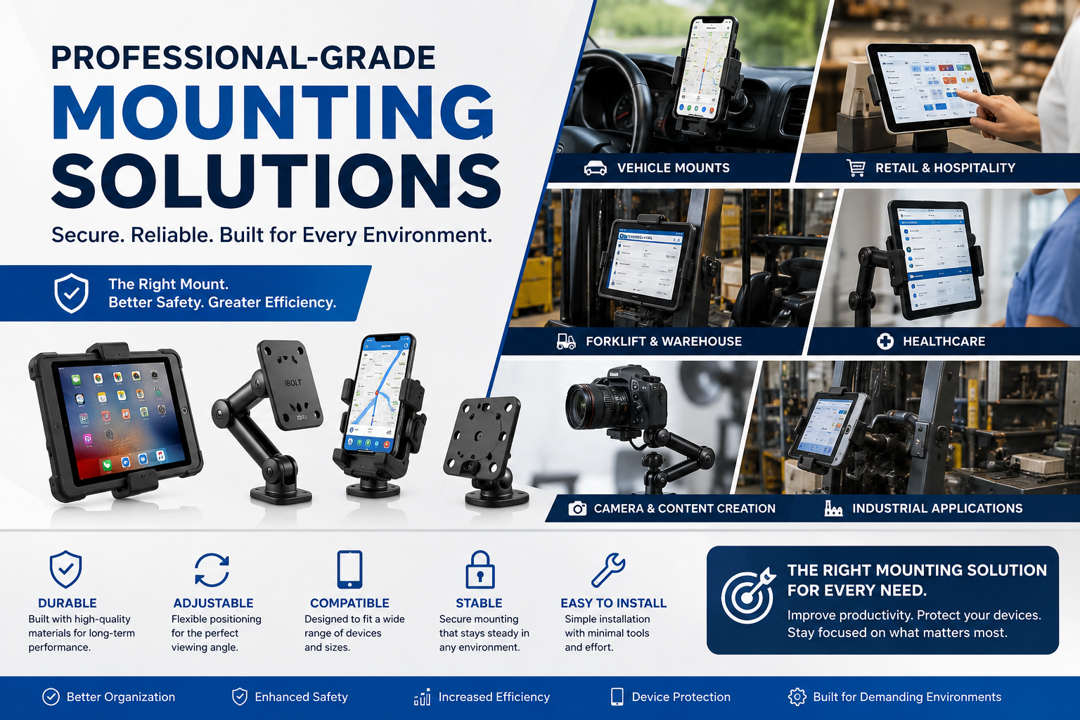 Professional-Grade Mounting Solutions