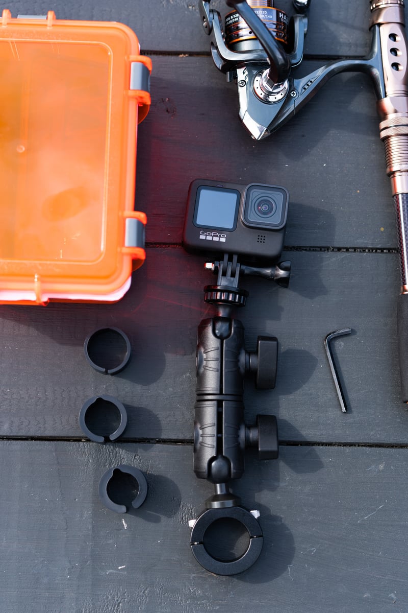 iBOLT mounting setup used in an outdoor boating environment