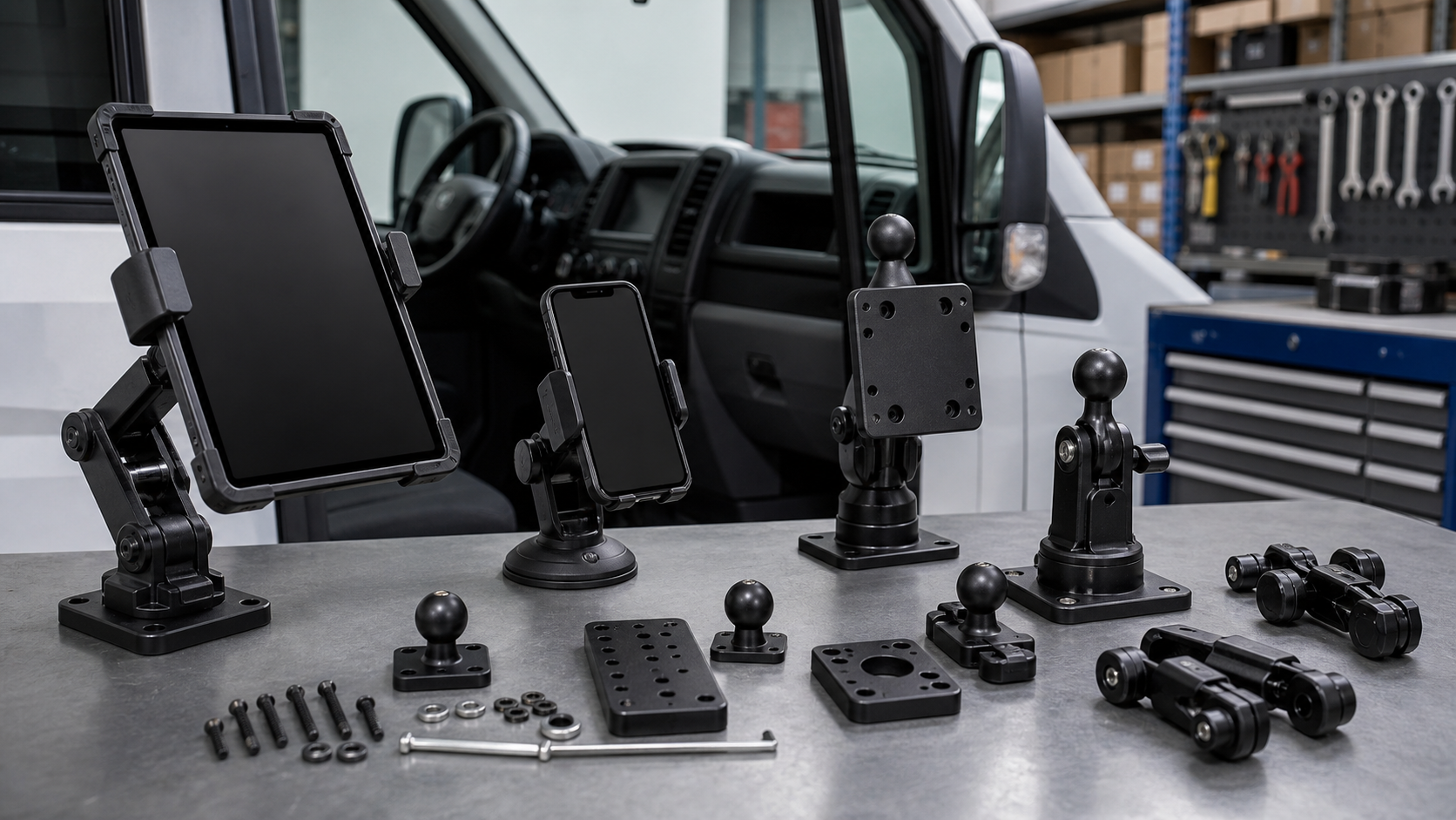 iBOLT vs Arkon for Commercial Vehicle Mounts b-roll image