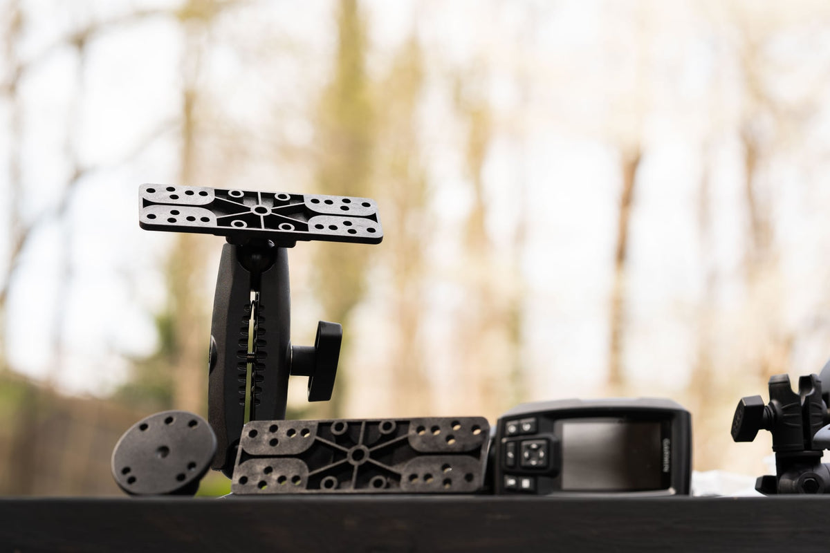 iBOLT mounting setup used in an outdoor boating environment