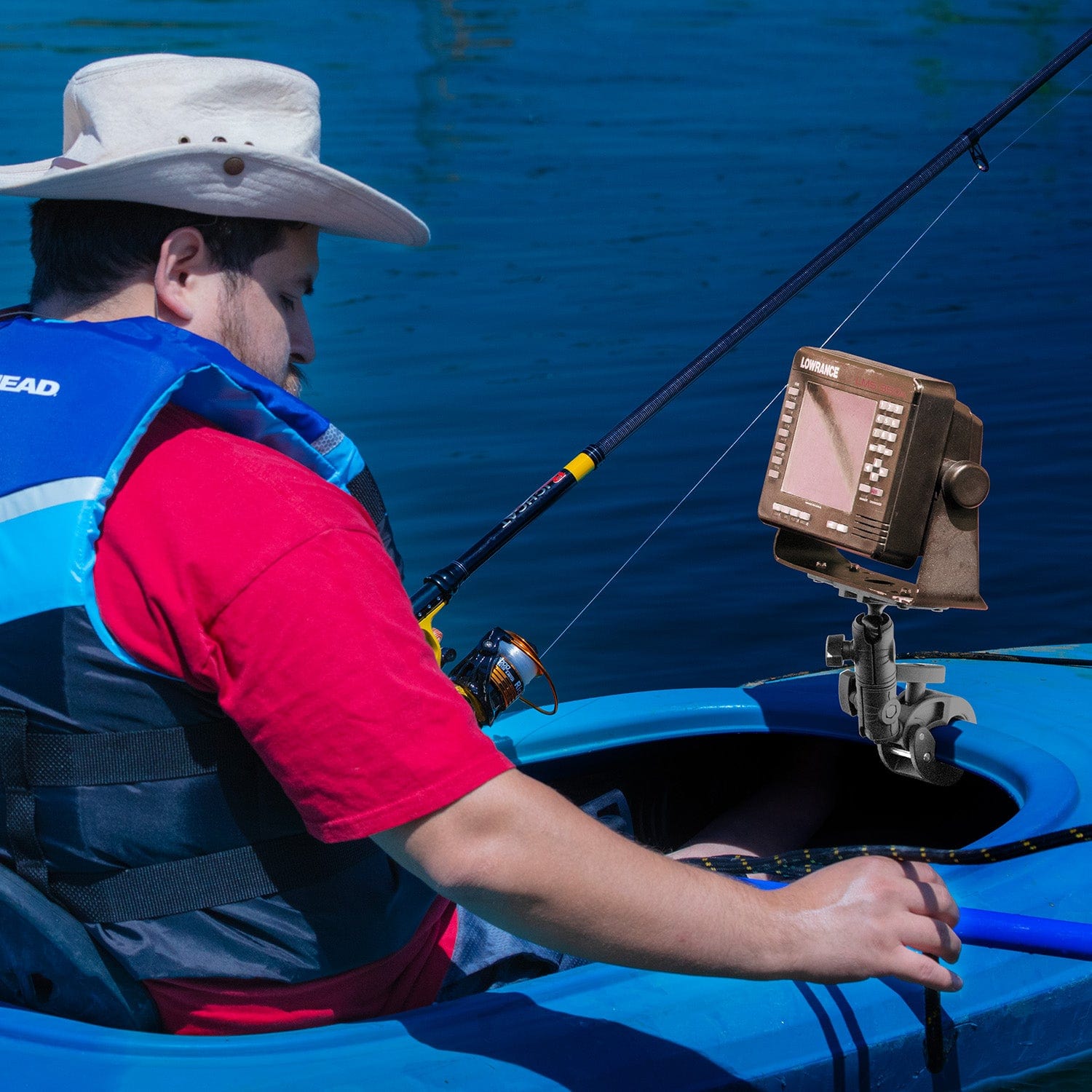 Best Garmin Striker 4 Mount for Kayak Fishing