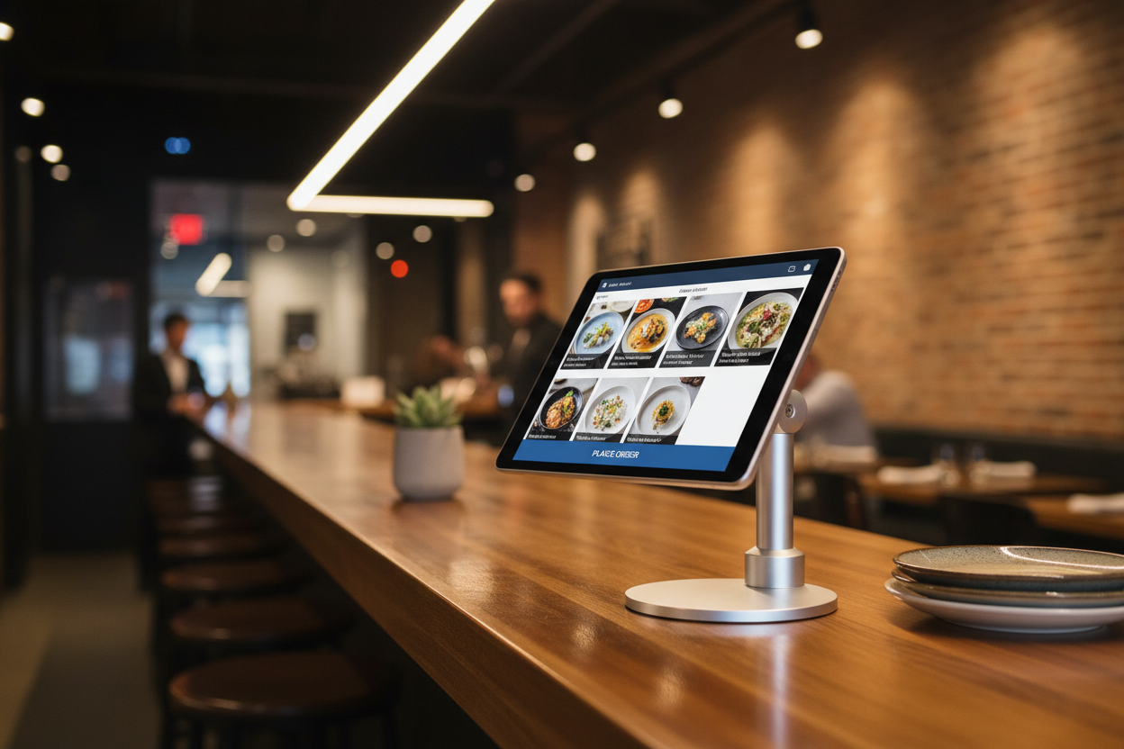 Restaurant Tablet Mount: Why Modern Restaurants Need Organized Tablet Workstations