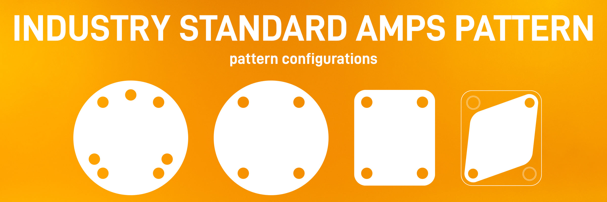 AMPS Pattern Mounts and Adapters