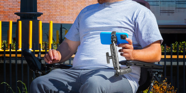 Empower Mobility: Accessibility Mounts for Devices on Wheelchairs & More