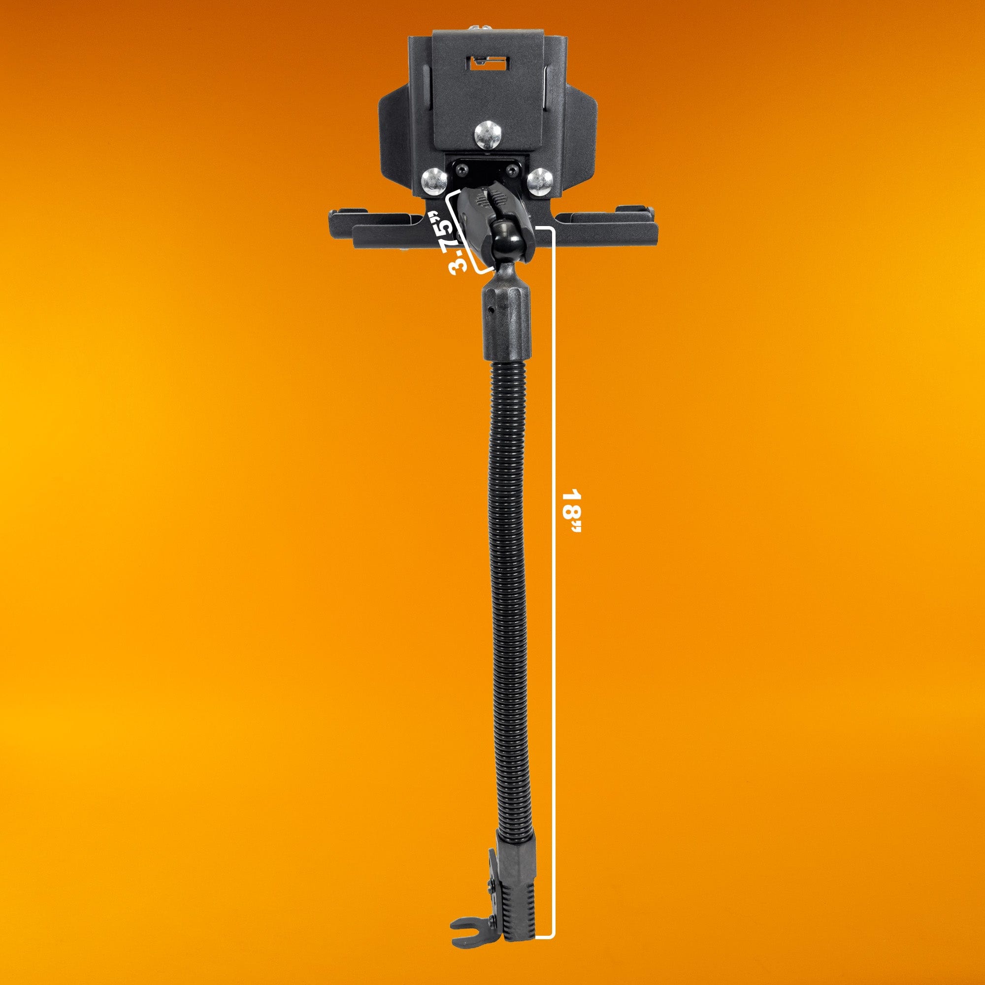 iBOLT LockPro FlexPro Heavy Duty Locking Tablet Seat Rail Mount