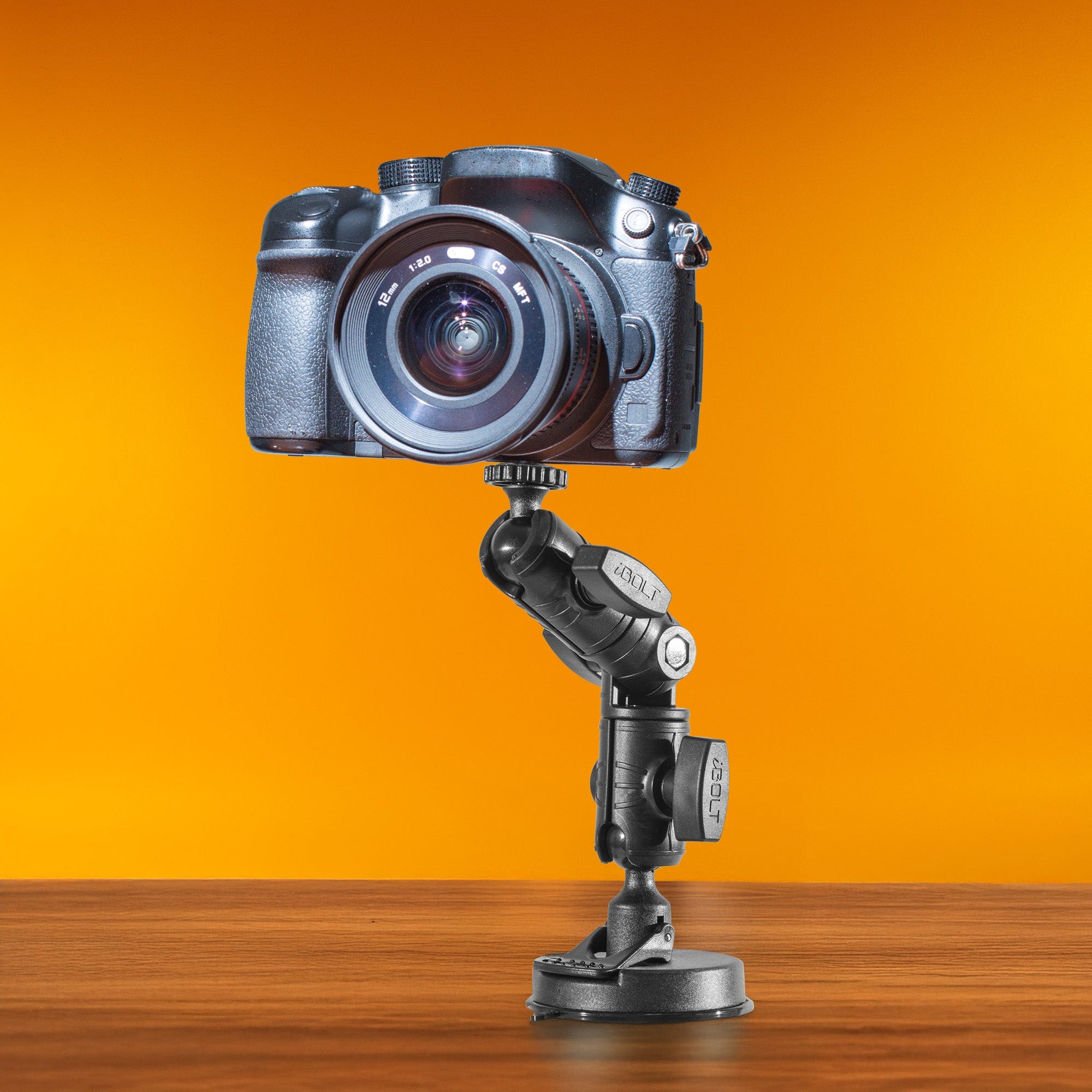 iBOLT Mounts iBOLT 1/4 20 Camera Screw IncrediBOLT Suction Cup Mount – Secure, Adjustable Mount for Cameras & Accessories
