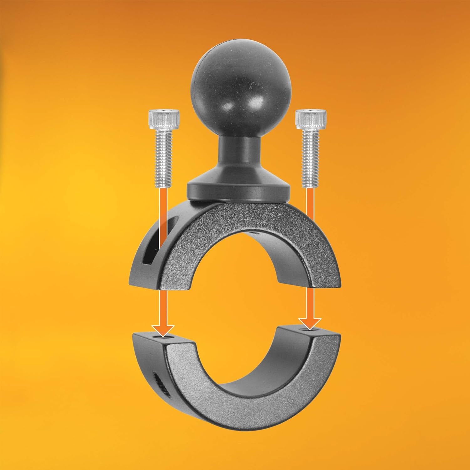 iBOLT Mounts iBOLT Action Camera IncrediBOLT Heavy Duty Handlebar/Post/Pole/Rail Mount