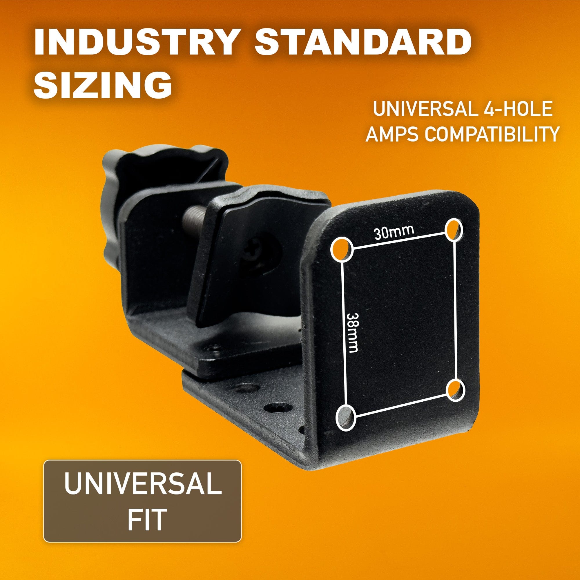 iBOLT Mounts iBOLT Clamp Base for 4-Hole AMPS Mounts