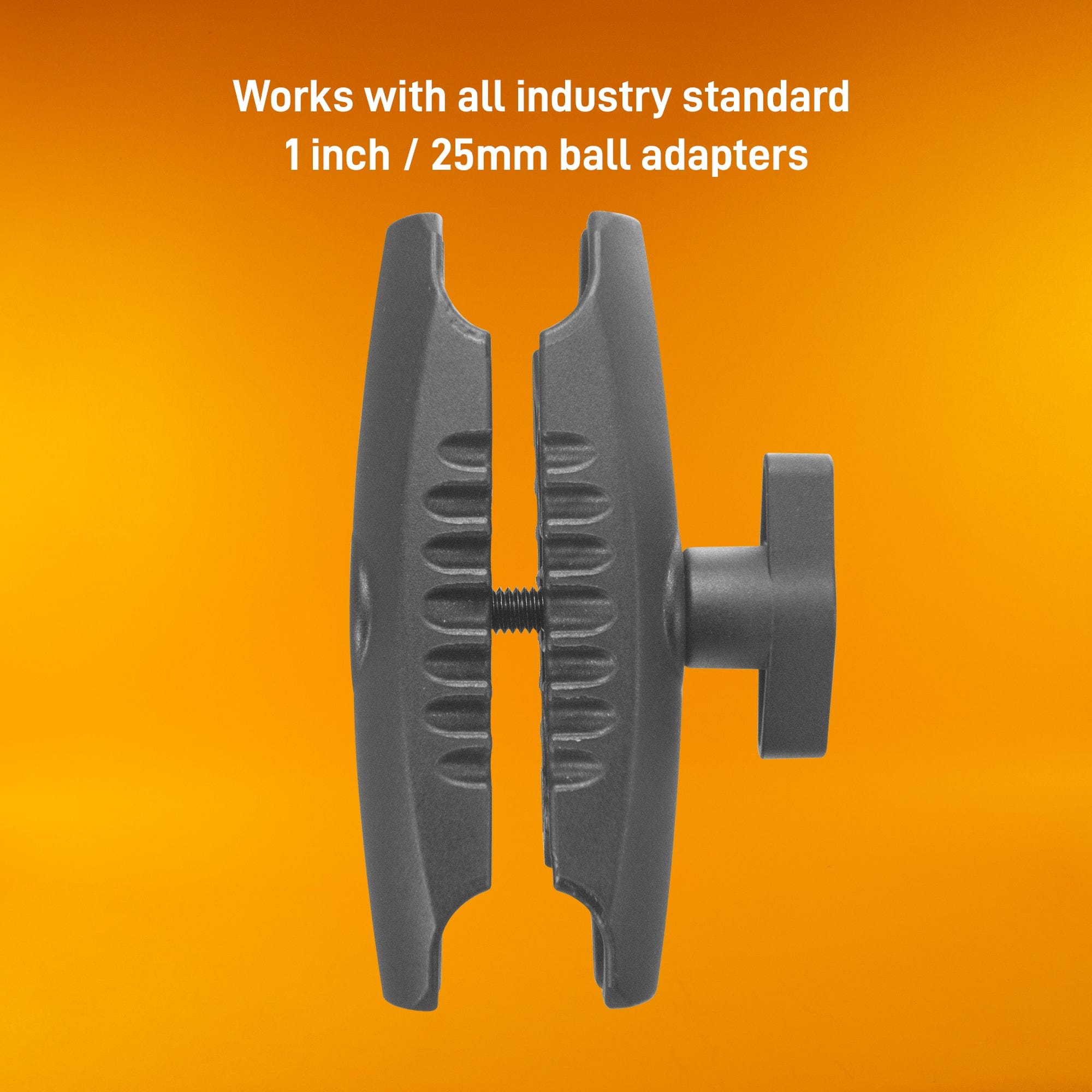 iBOLT Mounts iBOLT™ Composite 3.75 inch BizMount™ Double Socket Arm for 1-inch / 25mm/ B Size