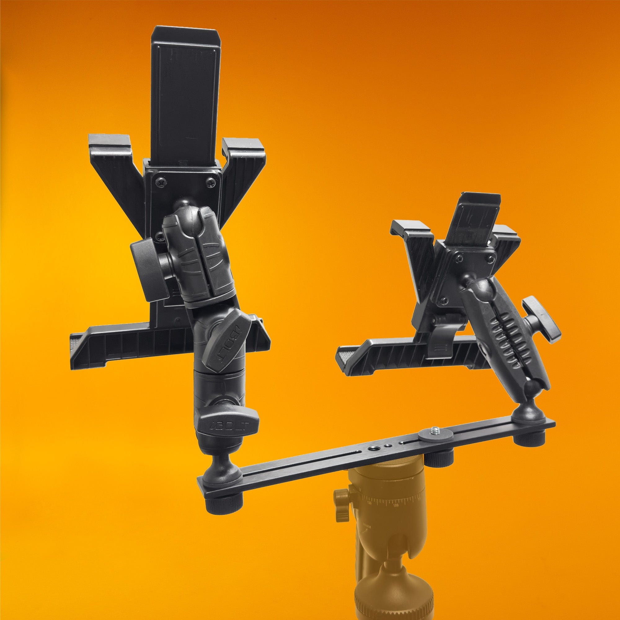 iBOLT Mounts iBOLT Dual Tablet- Tripod Slider Bar