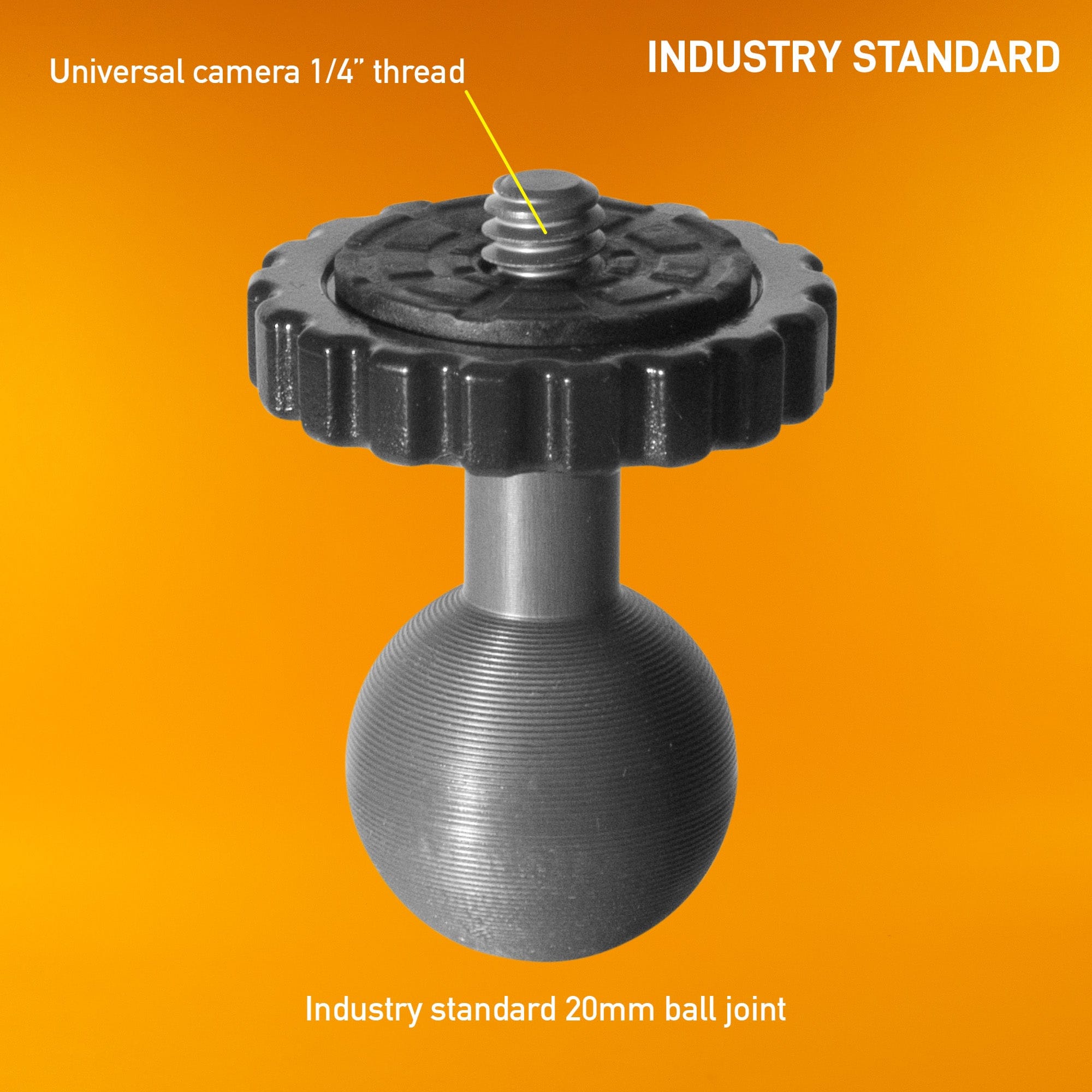 iBOLT Mounts iBOLT Stream-Cast Overhead Ceiling / Wall-Metal Multi-Angle Drill Base Mount for DSLR Cameras, Smartphones, Mini projectors