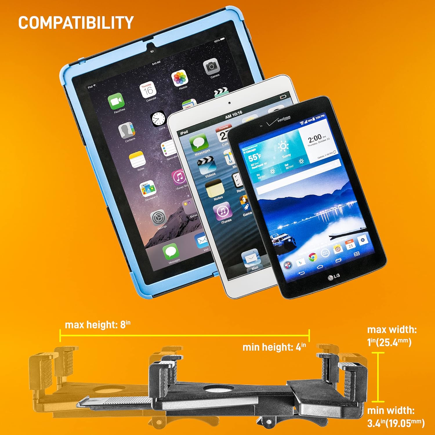 iBOLT Mounts iBOLT™ TabDock™ Bizmount™ AMPs