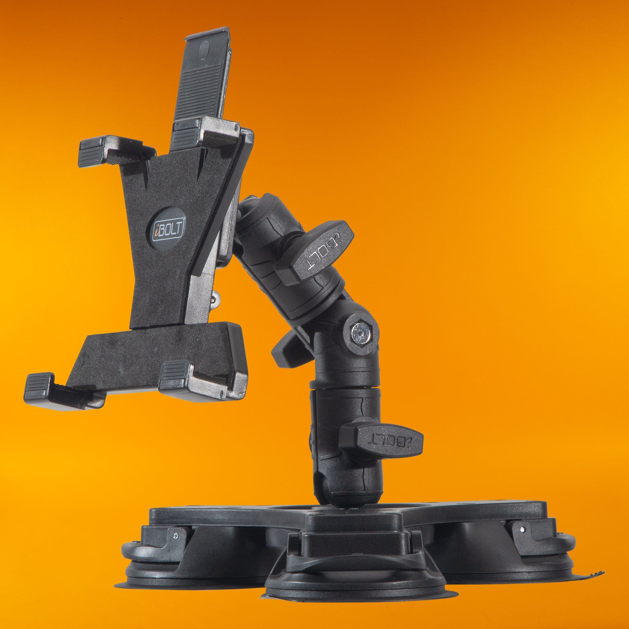 iBOLT Mounts iBOLT TabDock IncrediBOLT 360 Heavy Duty Triple Suction Cup Mount