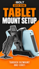 iBOLT TabDock BizMount AMPS IBBZ-33921 — standard TabDock short vertical assembly and adjustment demonstration