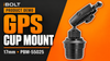 iBOLT 17mm Dual Ball Cup Holder Mount (PBM-55025) filmed setup demonstration