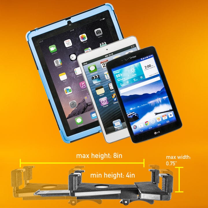 iBOLT Tablet Tower- TabDock™ POS Clamp Mount - with 5 Tablet Holders