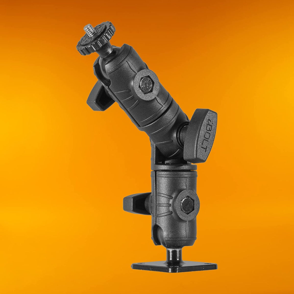 iBOLT ¼ 20” Camera Screw IncrediBOLT™ 360 AMPS w/ 6” Multi-Angle Arm