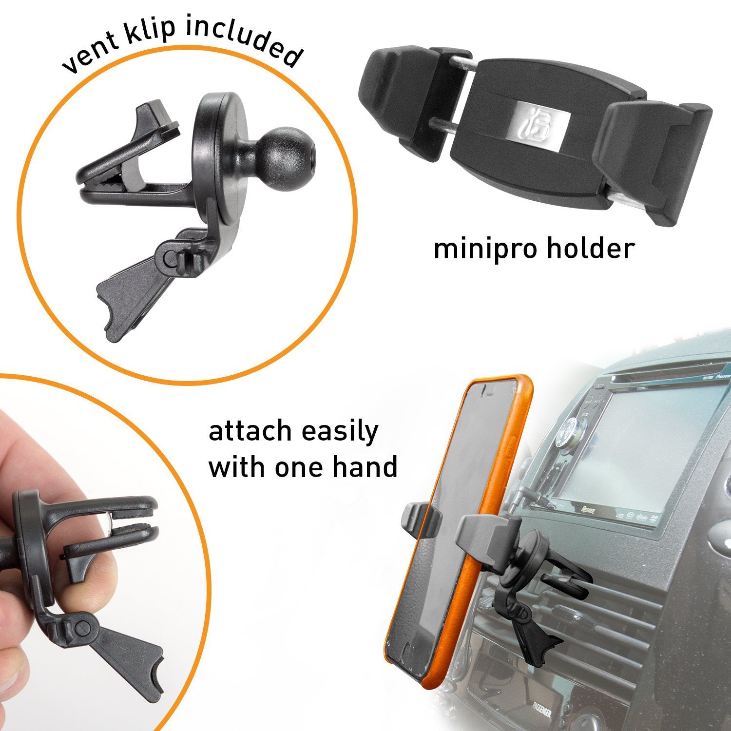 miniProXL™ Vent Kit for all Smartphones