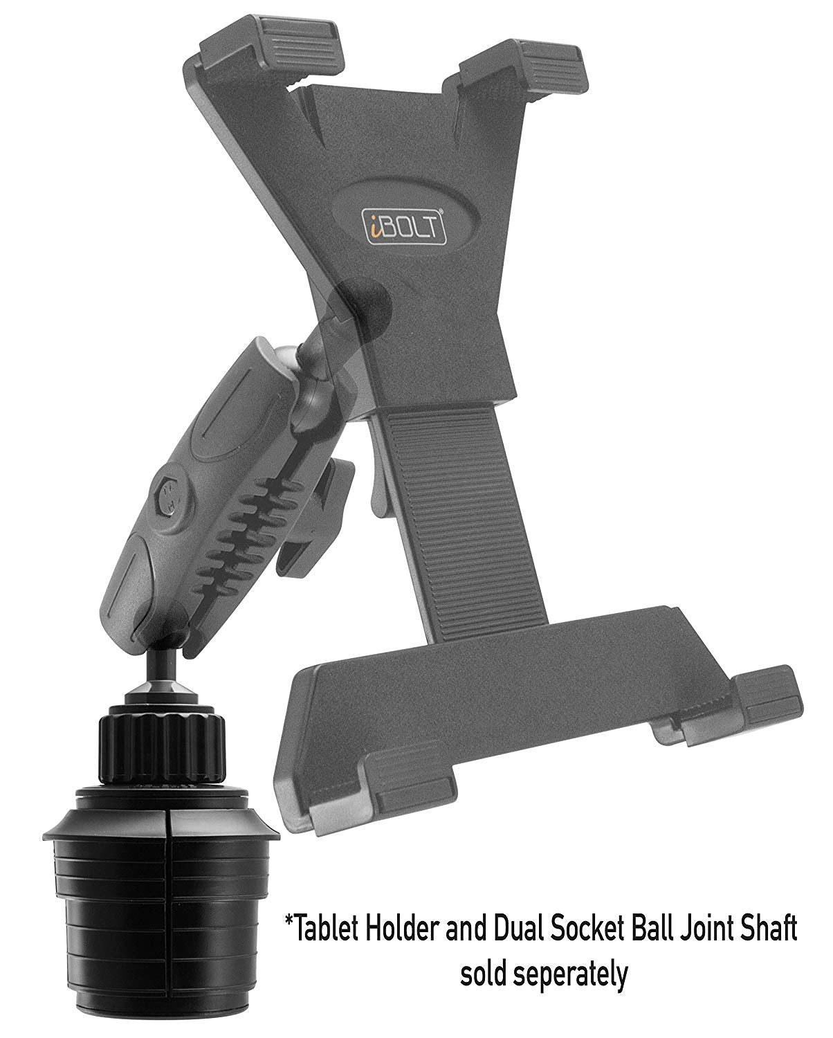 iBOLT™ 25mm/ 1 inch/ B Size Adjustable Cupholder Mount