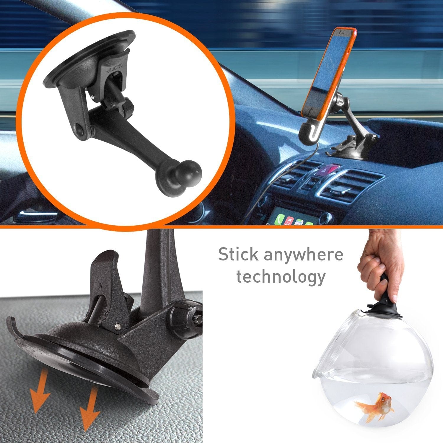 iBOLT Mounts ChargeDock USB-C