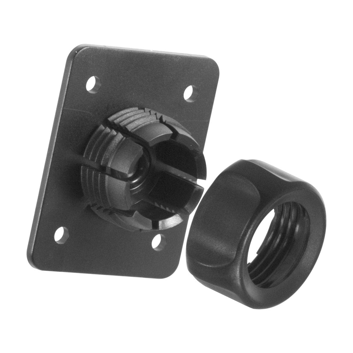 iBOLT 22mm Ball Socket to 4-Hole AMPs Pattern adapter with 