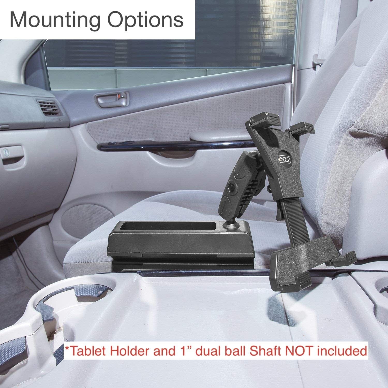 iBOLT Mounts iBOLT™ 25MM/ 1 INCH/ B SIZE Car Wedge Mount