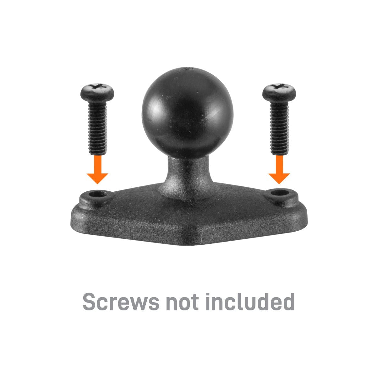 iBOLT Mounts iBOLT™ 25mm / 1 inch Composite Diamond 2-Hole AMPS Adapter Plate