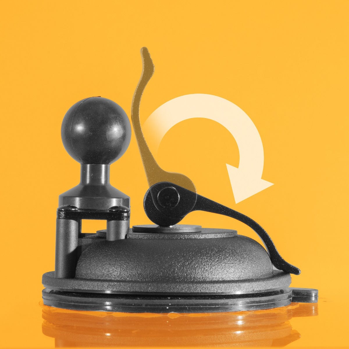 iBOLT Mounts iBOLT™ 25mm / 1 inch Heavy Duty Metal Ball Suction Cup Base