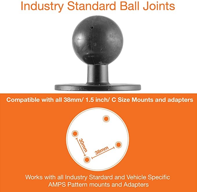 iBOLT Mounts iBOLT™ 38mm / 1.5 inch Metal AMPS Round Adapter Plate