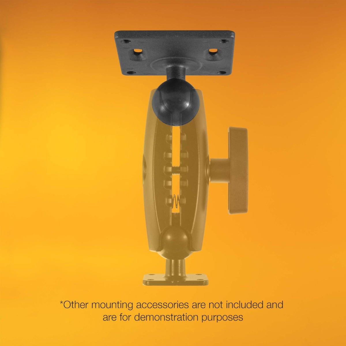 iBOLT Mounts iBOLT™ 38mm / 1.5 inch to VESA 75 x 75 Ball Adapter for monitors, displays, or tv’s