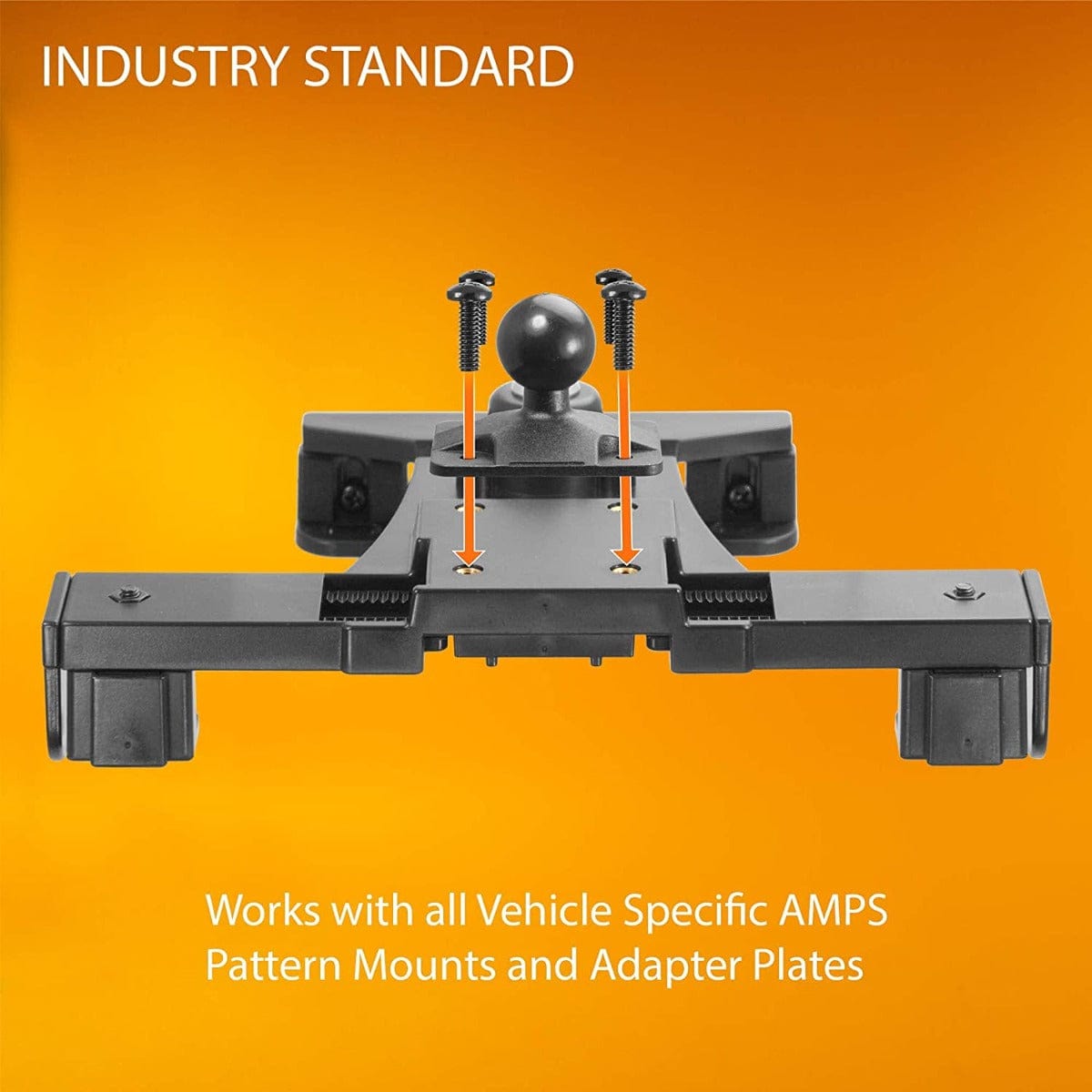 iBOLT Mounts iBOLT™ Dock'n Lock - Composite Locking Tablet Holder- AMPS Pattern Connection