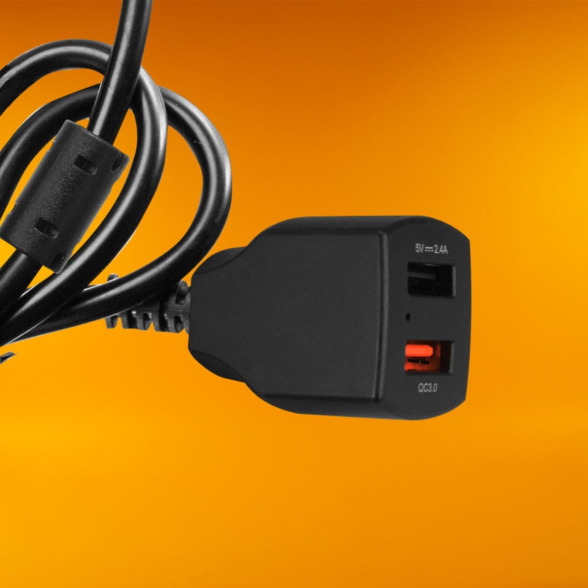 iBOLT Mounts IBOLT™ Fixed Install Charger- 30W 2-Port Quick Charge 3.0 and Standard USB-A