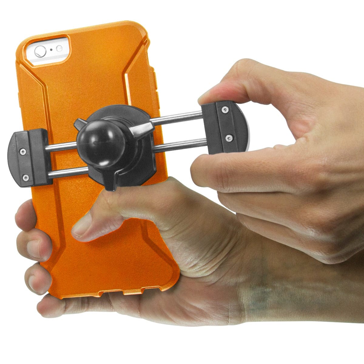 iBOLT Mounts iBOLT Moto-Vise™ Bizmount™ Clamp- Heavy Duty Smartphone clamp/claw mount