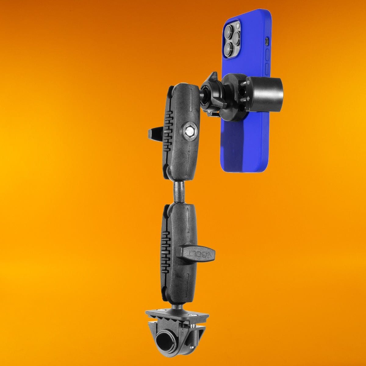 iBOLT Mounts iBOLT Moto-Vise™ Heavy Duty Phone Dual Arm Handlebar / Rail Mount