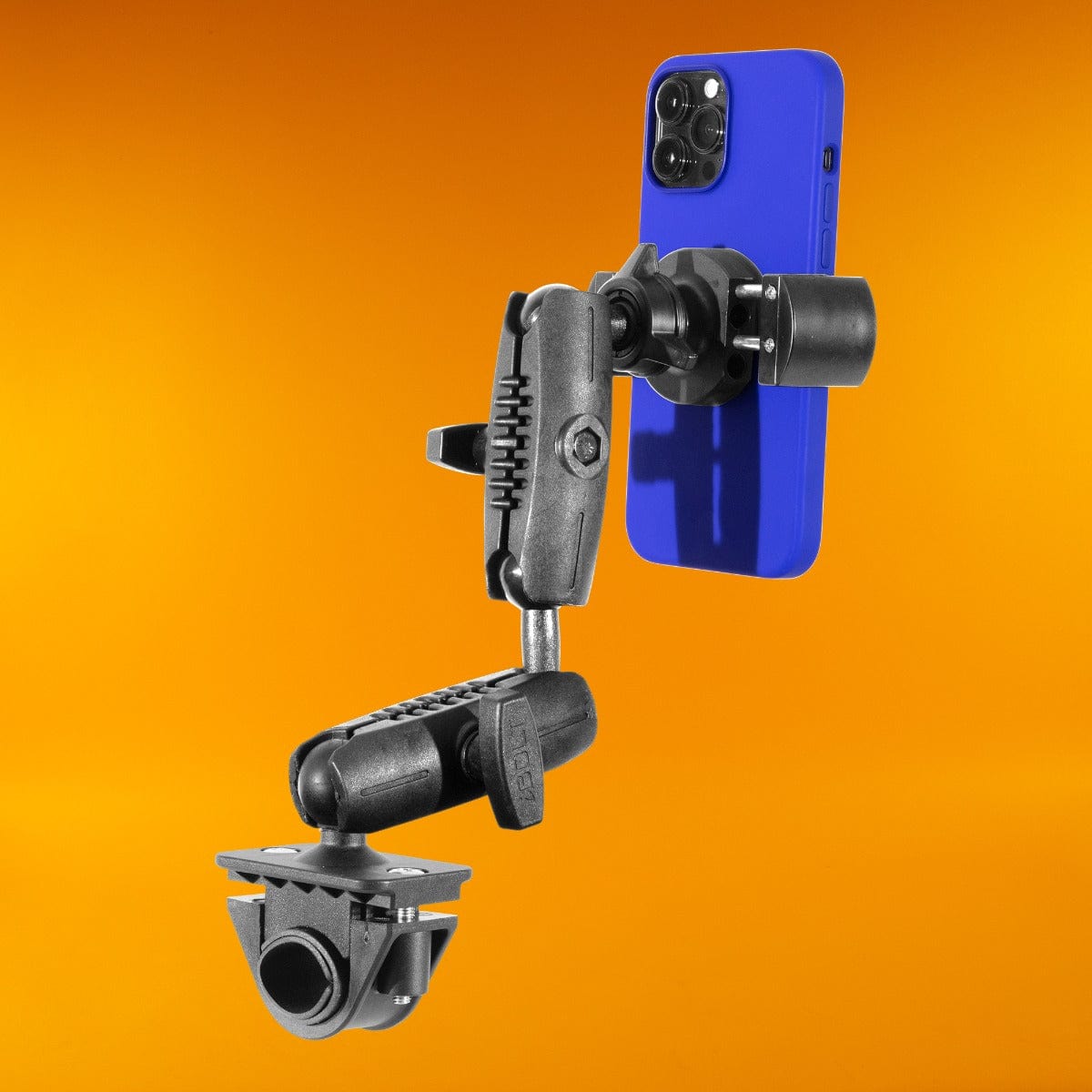 iBOLT Mounts iBOLT Moto-Vise™ Heavy Duty Phone Dual Arm Handlebar / Rail Mount