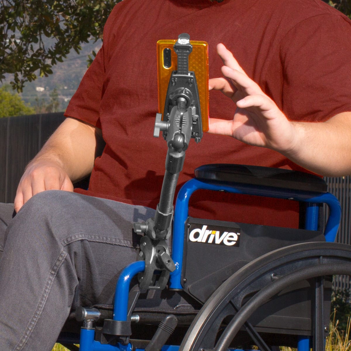 iBOLT Mounts iBOLT™ sPro2™ Accessibility Clamp Mount for Wheelchairs / Exercise Equipment